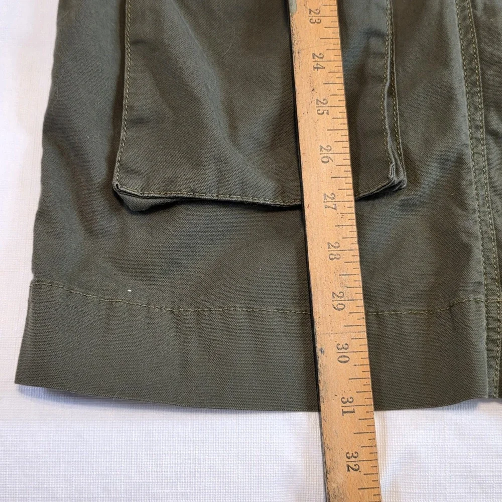 Cabi‎ Field Jacket Women S Green Utility Military Safari Gorpcore Style heritage